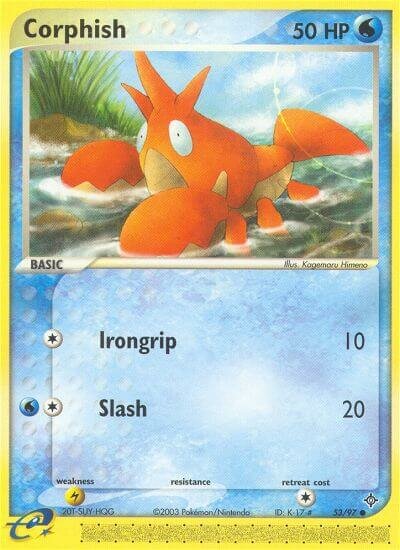 Corphish 053 — EX Drago (Italian Pokémon TCG card)