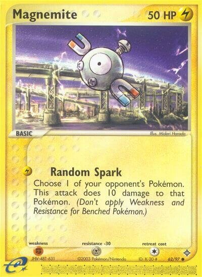 Magnemite 062 — EX Drago (Italian Pokémon TCG card)