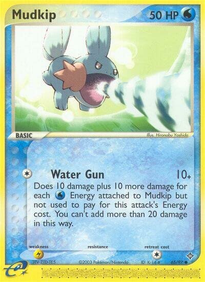 Mudkip 065 — EX Drago (Italian Pokémon TCG card)