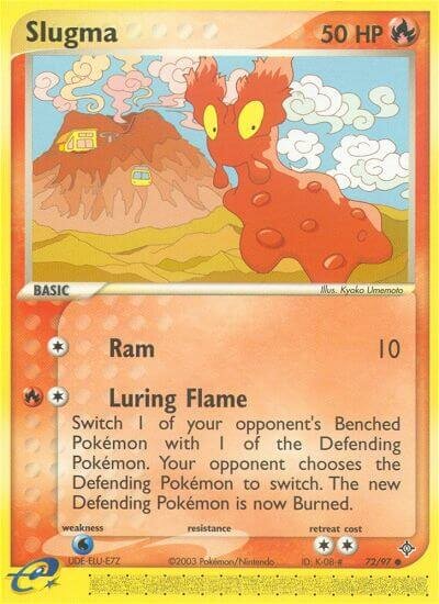 Slugma 072 — EX Drago (Italian Pokémon TCG card)