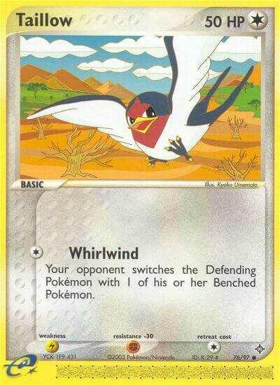 Taillow 076 — EX Drago (Italian Pokémon TCG card)