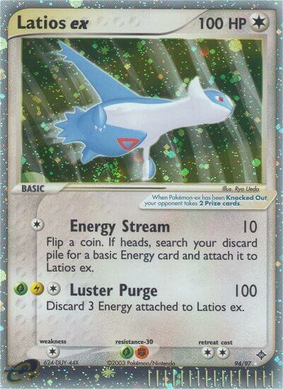 Latios ex 094 — EX Drago (Italian Pokémon TCG card)