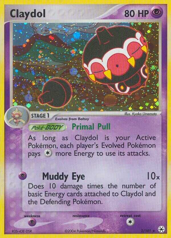 Claydol 002 — EX Leggende Nascoste (Italian Pokémon TCG card)