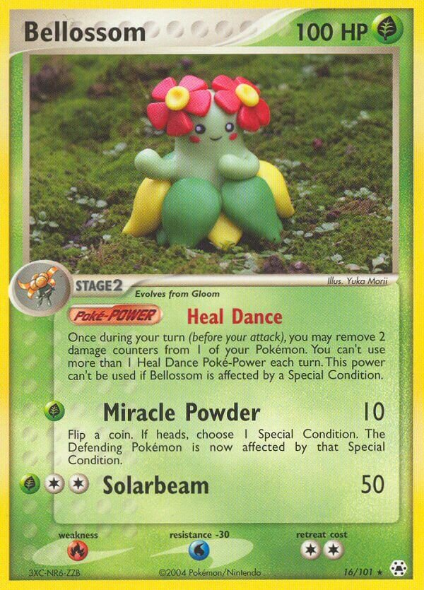 Bellossom 016 — EX Leggende Nascoste (Italian Pokémon TCG card)