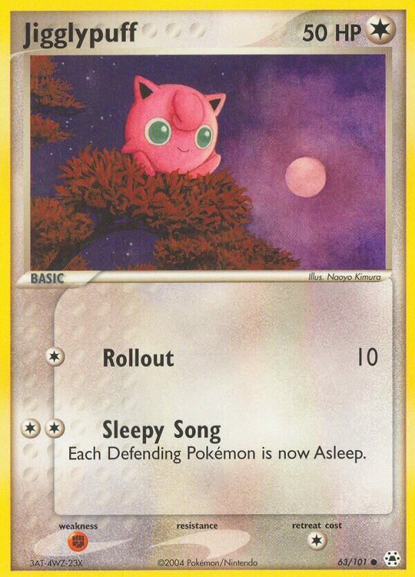 Jigglypuff 063 — EX Leggende Nascoste (Italian Pokémon TCG card)