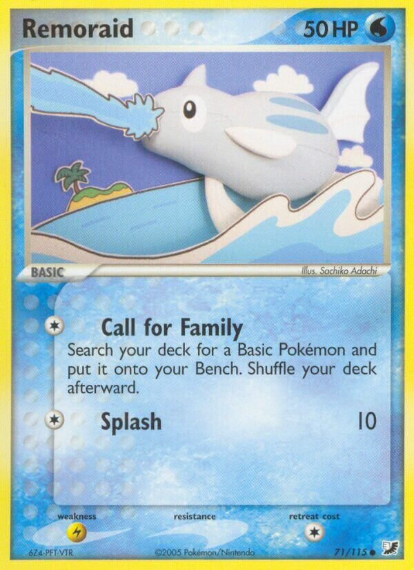 Remoraid 071/117 — EX Forze Segrete (Italian Pokémon TCG card)