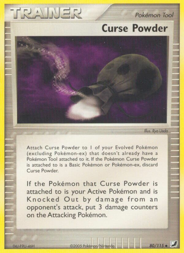 Curse Powder 080/117 — EX Forze Segrete (Italian Pokémon TCG card)