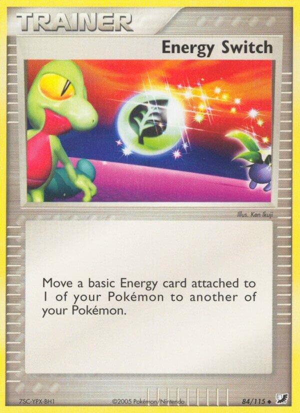 Energy Switch 084/117 — EX Forze Segrete (Italian Pokémon TCG card)
