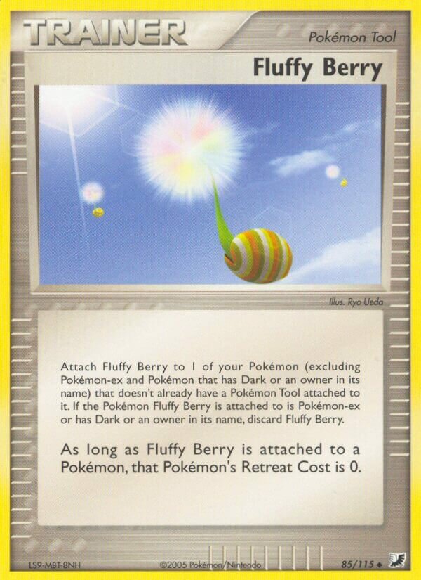 Fluffy Berry 085/117 — EX Forze Segrete (Italian Pokémon TCG card)