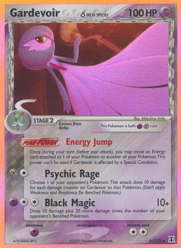 Gardevoir 006/114 — EX Specie Delta (Italian Pokémon TCG card)