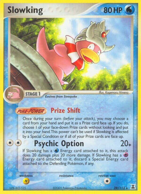 Slowking 028/114 — EX Specie Delta (Italian Pokémon TCG card)