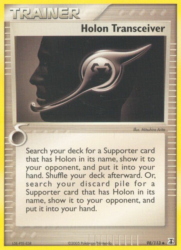 Holon Transceiver 098/114 — EX Specie Delta (Italian Pokémon TCG card)