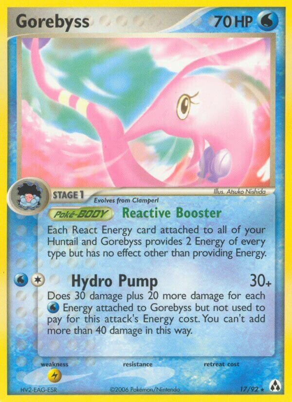 Gorebyss 017/93 — EX La Leggenda di Mew (Italian Pokémon TCG card)