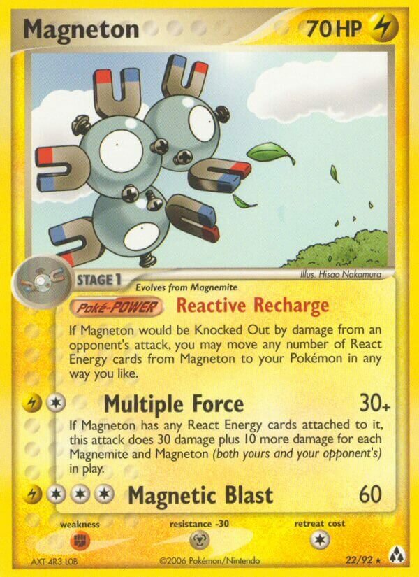 Magneton 022/93 — EX La Leggenda di Mew (Italian Pokémon TCG card)