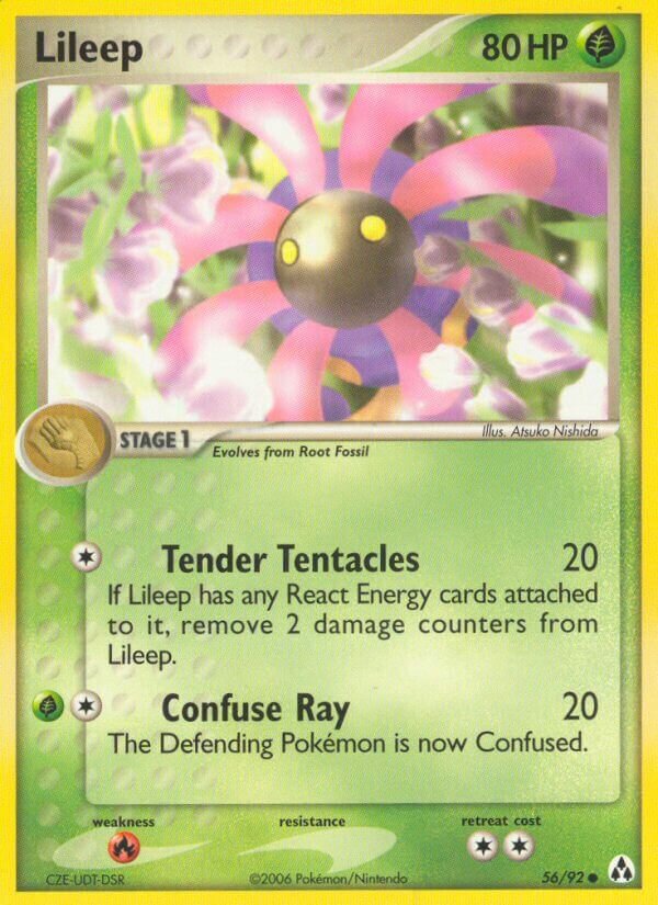 Lileep 056/93 — EX La Leggenda di Mew (Italian Pokémon TCG card)