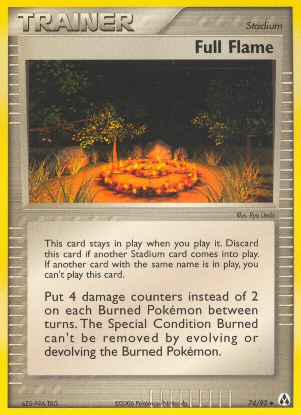 Full Flame 074/93 — EX La Leggenda di Mew (Italian Pokémon TCG card)