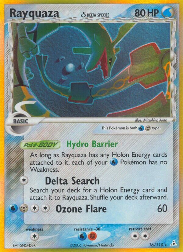 Rayquaza 016/111 — EX Fantasmi di Holon (Italian Pokémon TCG card)