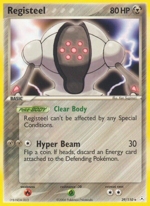 Registeel 029/111 — EX Fantasmi di Holon (Italian Pokémon TCG card)