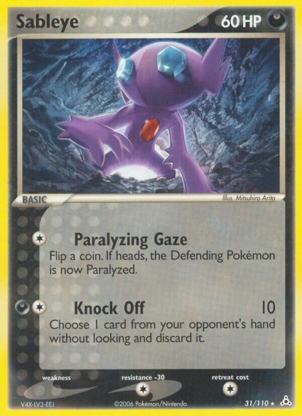 Sableye 031/111 — EX Fantasmi di Holon (Italian Pokémon TCG card)