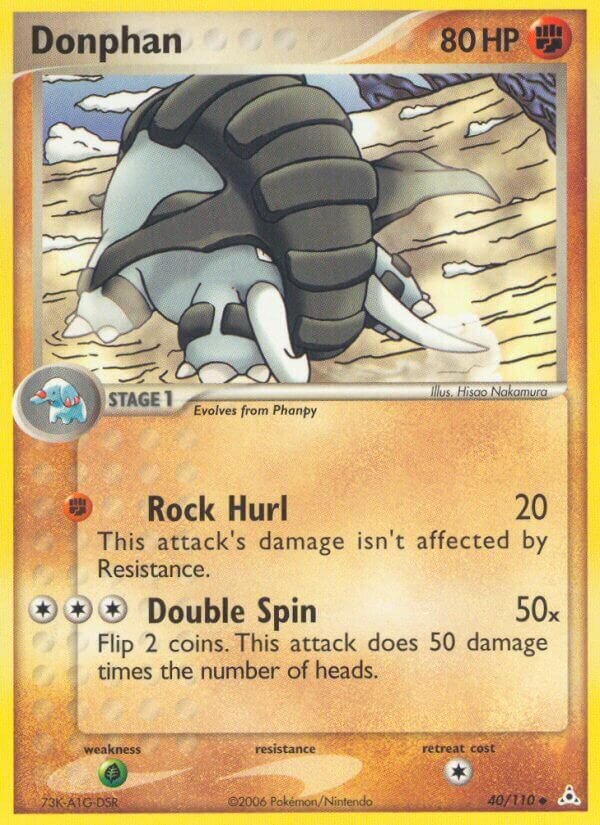 Donphan 040/111 — EX Fantasmi di Holon (Italian Pokémon TCG card)