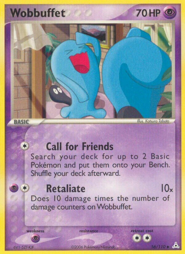 Wobbuffet 056/111 — EX Fantasmi di Holon (Italian Pokémon TCG card)