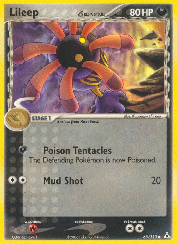 Lileep 068/111 — EX Fantasmi di Holon (Italian Pokémon TCG card)