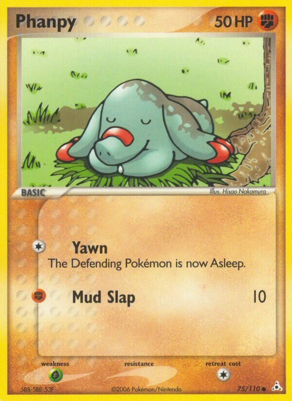 Phanpy 075/111 — EX Fantasmi di Holon (Italian Pokémon TCG card)