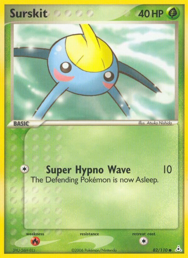 Surskit 082/111 — EX Fantasmi di Holon (Italian Pokémon TCG card)
