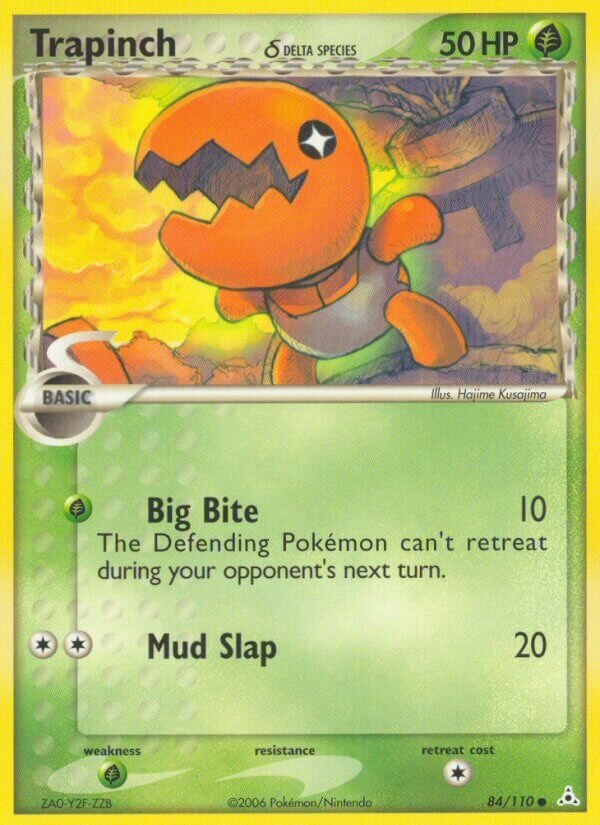 Trapinch 084/111 — EX Fantasmi di Holon (Italian Pokémon TCG card)