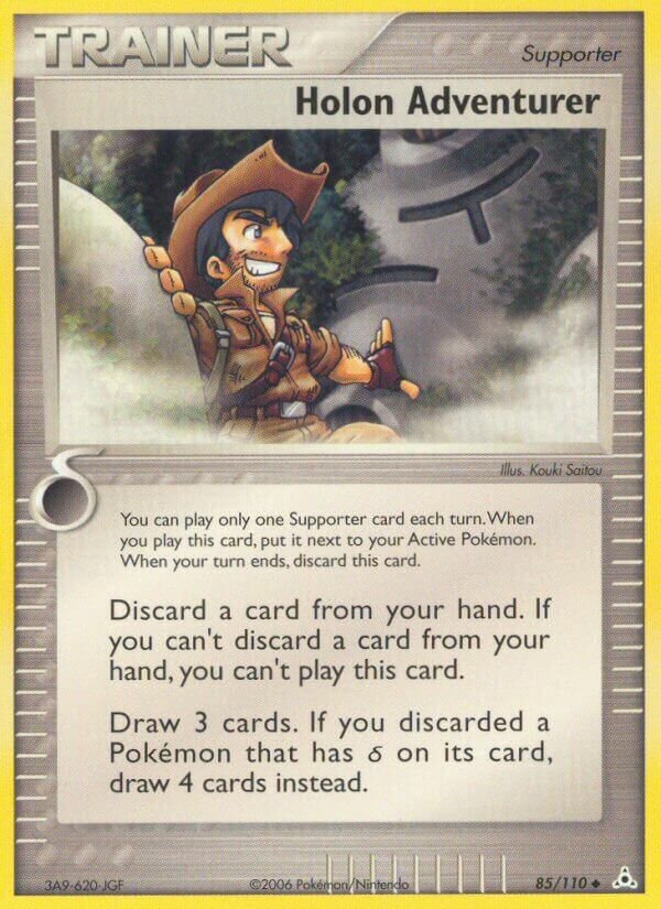 Holon Adventurer 085/111 — EX Fantasmi di Holon (Italian Pokémon TCG card)