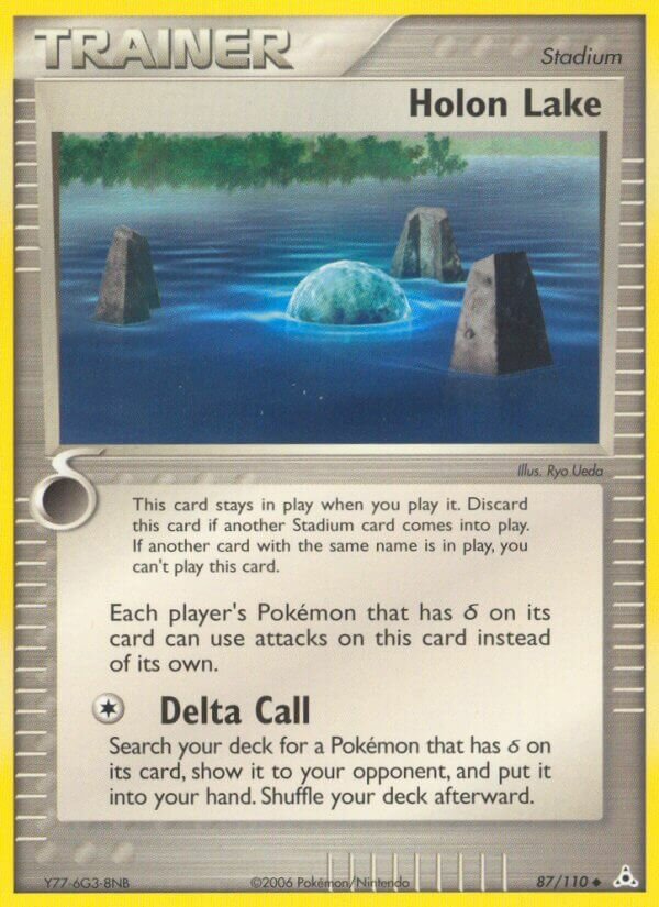 Holon Lake 087/111 — EX Fantasmi di Holon (Italian Pokémon TCG card)