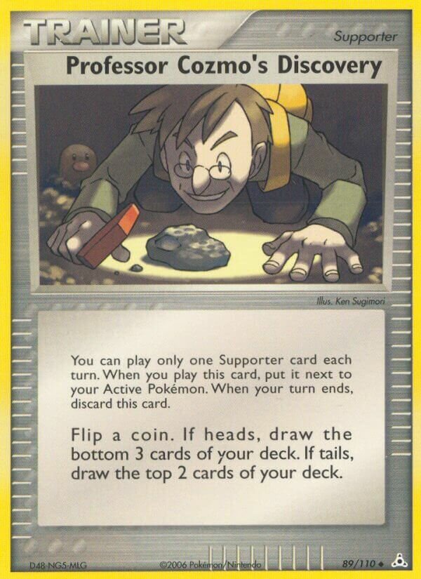 Professor Cozmo's Discovery 089/111 — EX Fantasmi di Holon (Italian Pokémon TCG card)