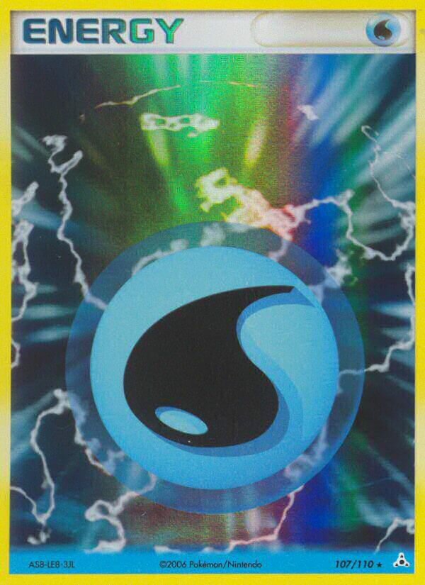 Water Energy 107/111 — EX Fantasmi di Holon (Italian Pokémon TCG card)