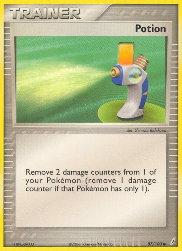 Potion 087/100 — EX Guardiani dei Cristalli (Italian Pokémon TCG card)