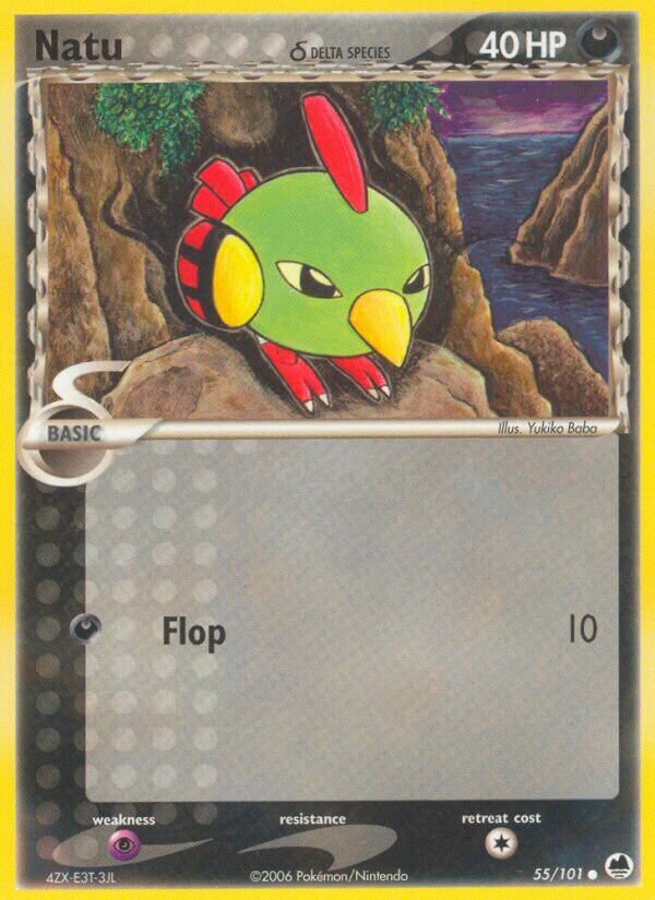 Natu 055/101 — EX L’Isola dei Draghi (Italian Pokémon TCG card)