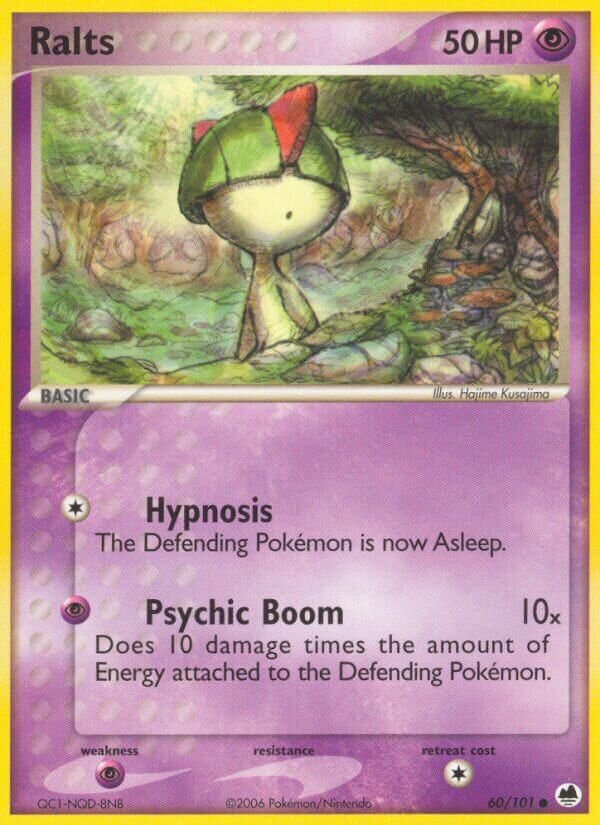 Ralts 060/101 — EX L’Isola dei Draghi (Italian Pokémon TCG card)