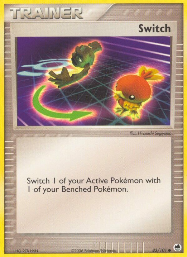 Switch 083/101 — EX L’Isola dei Draghi (Italian Pokémon TCG card)