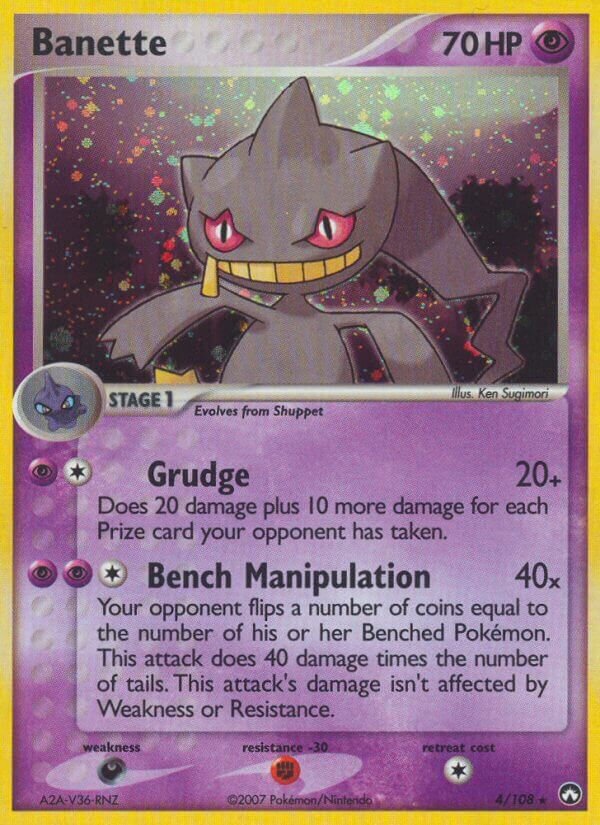 Banette 004/108 — EX Power Keepers (Italian Pokémon TCG card)