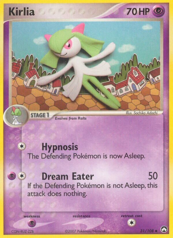 Kirlia 031/108 — EX Power Keepers (Italian Pokémon TCG card)