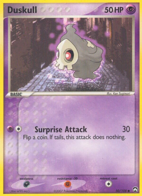 Duskull 050/108 — EX Power Keepers (Italian Pokémon TCG card)