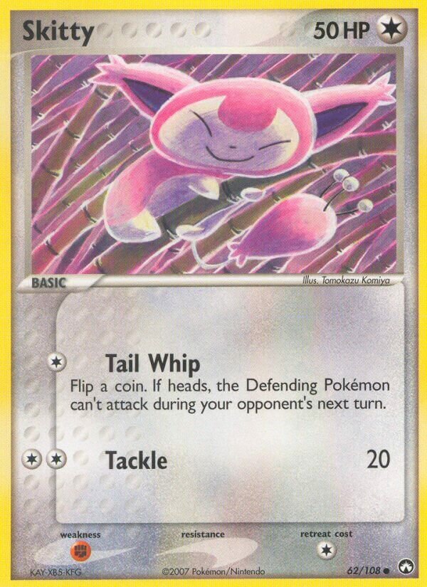 Skitty 062/108 — EX Power Keepers (Italian Pokémon TCG card)