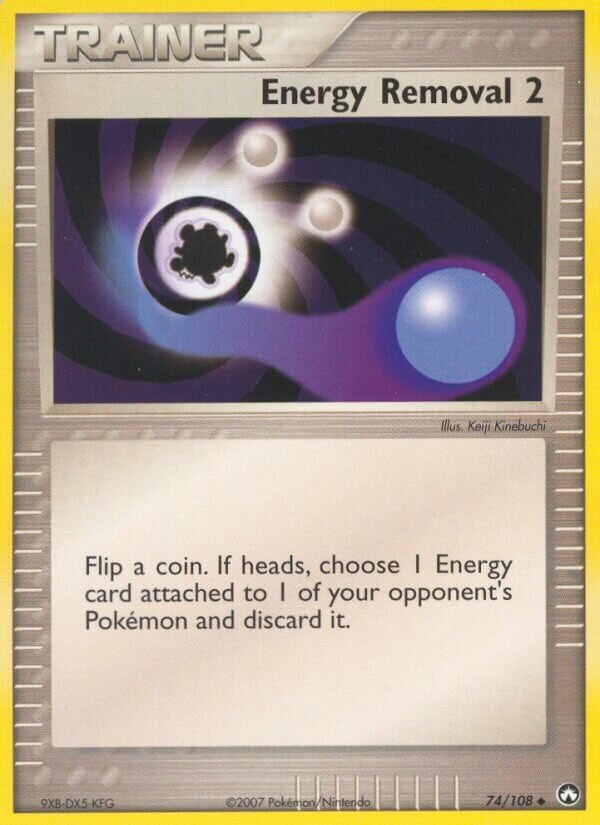 Energy Removal 2 074/108 — EX Power Keepers (Italian Pokémon TCG card)