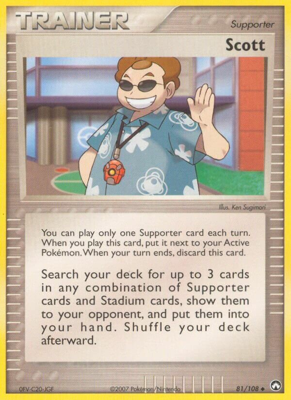 Scott 081/108 — EX Power Keepers (Italian Pokémon TCG card)
