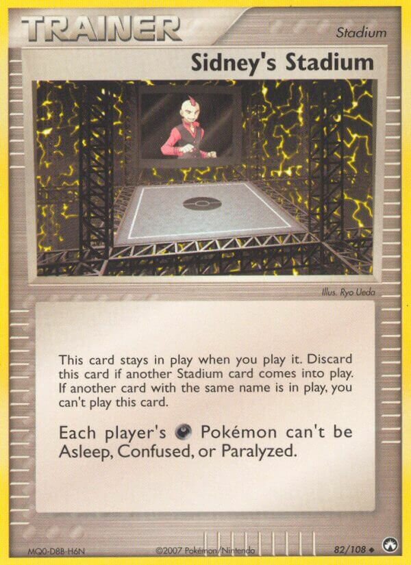 Sidney's Stadium 082/108 — EX Power Keepers (Italian Pokémon TCG card)