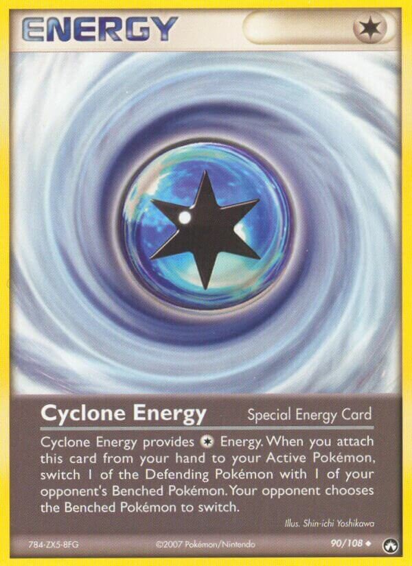 Cyclone Energy 090/108 — EX Power Keepers (Italian Pokémon TCG card)