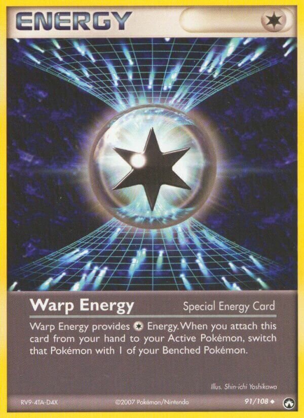 Warp Energy 091/108 — EX Power Keepers (Italian Pokémon TCG card)