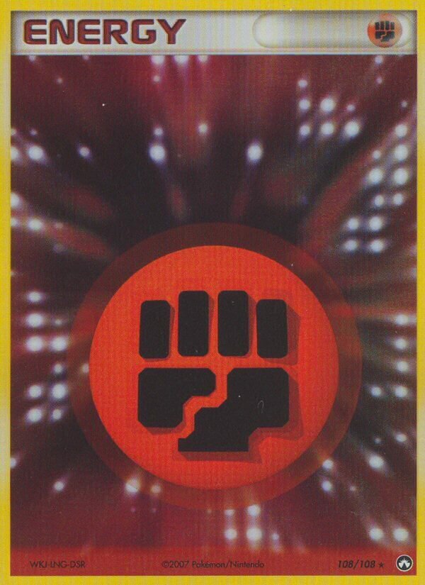 Fighting Energy 108/108 — EX Power Keepers (Italian Pokémon TCG card)
