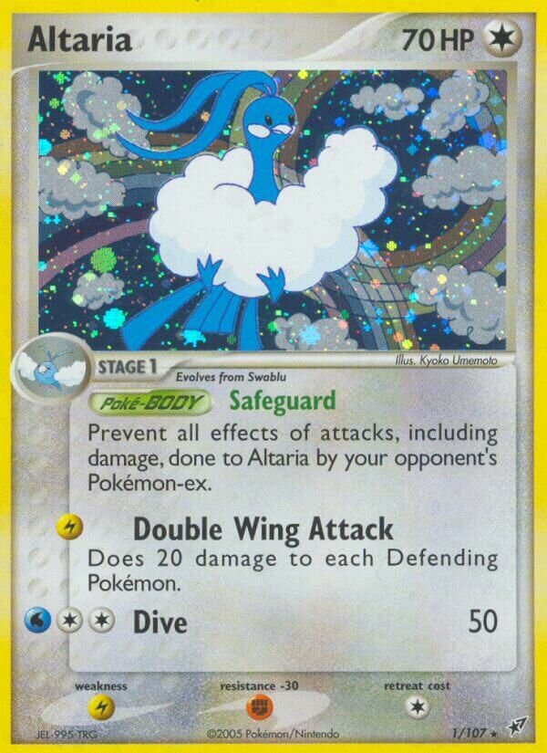 Altaria 001/108 — EX Deoxys (Italian Pokémon TCG card)