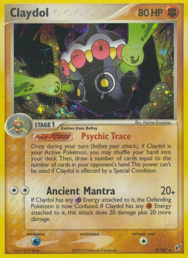 Claydol 005/108 — EX Deoxys (Italian Pokémon TCG card)