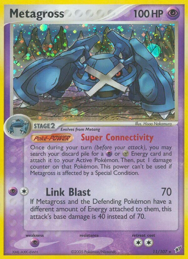 Metagross 011/108 — EX Deoxys (Italian Pokémon TCG card)